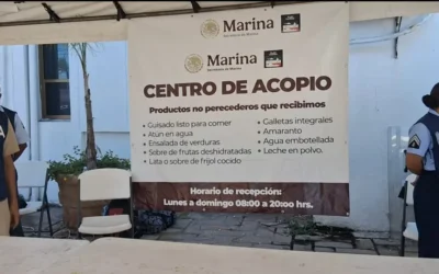 Habilitan centro de acopio en Ahome para apoyar a familias afectadas en Veracruz