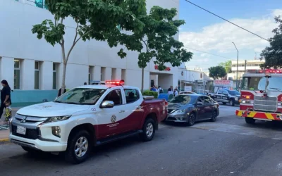 Evacúan área del Hospital Pediátrico de Sinaloa por derrame de químico; confirman que todo está bajo control