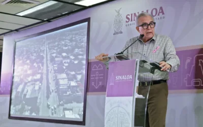 Propondrá Rocha Moya al Congreso ampliar dos kilómetros el malecón margen izquierdo del río Culiacán hasta la presa derivadora