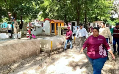 Refuerzan operativos por Día de Muertos en panteones de Culiacán.