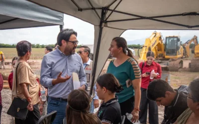 “¡Nos da esperanza!”; Juan de Dios Gámez da banderazo a la obra de la planta potabilizadora de El Salado