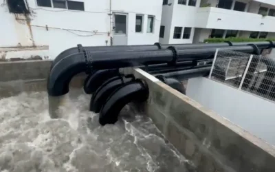 En operación el cárcamo de rebombeo en la Av. Camarón Sábalo, en Mazatlán