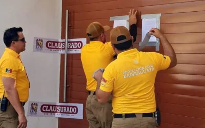 Clausuran centro de eventos en Badiraguato