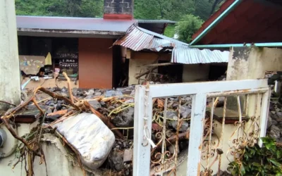 Declaran inhabitable a la comunidad de Chapula tras desbordamiento del río en Hidalgo