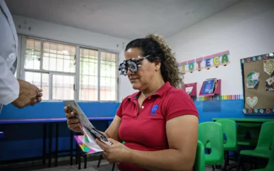 DIF Culiacán y la Beneficencia Pública impulsan campaña de salud visual en apoyo a adultos mayores.