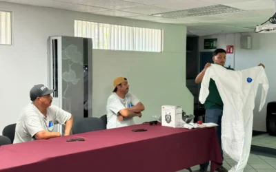 JUMAPAM capacita y entrega equipo protector para limpieza de cárcamos y PTAR’s*