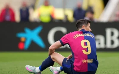 Lewandowski se lesiona y enciende las alarmas en Barcelona