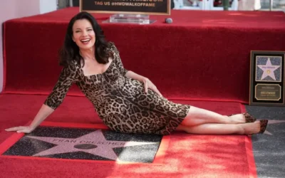 Fran Drescher recibe estrella en el Paseo de la Fama y se reencuentra con el elenco de La Niñera