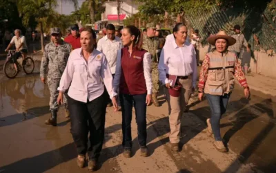 Veracruz enfrentará una reconstrucción de hasta dos años tras las inundaciones: Gobernadora Rocío Nahle