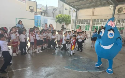 Alumnos de la Primaria El Chamizal, son nuevos Guardianes del Agua de la Jumapam