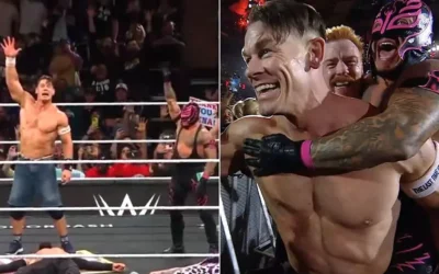 John Cena se despide de la WWE en una noche llena de nostalgia