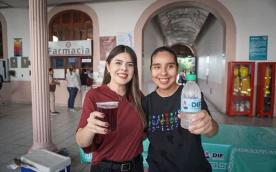 DIF Bienestar Culiacán apapacha con alimento caliente a familias que esperan por sus enfermos en el Hospital Civil