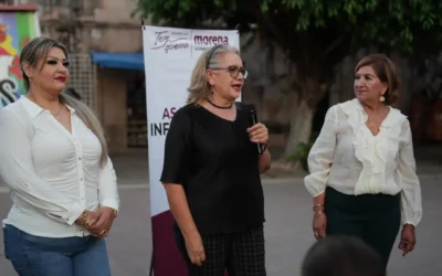 El compromiso es también con el sur-sur de Sinaloa: Tere Guerra.