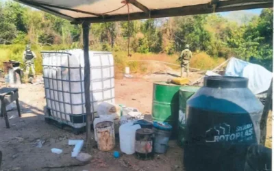Ejército Mexicano y Guardia Nacional realizan diversos aseguramientos en los municipios de Elota y la Concordia.