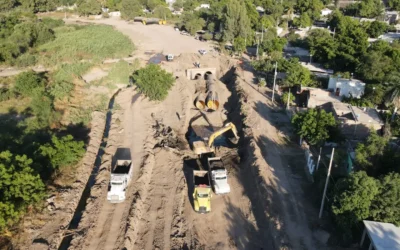 Un 30 por ciento de avance presenta la etapa 12 del entubamiento del dren San Joachín: Montero Zamudio