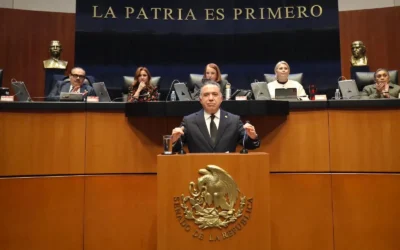 Senador Enrique Inzunza: “A Gertz Manero le tocó colocar la primera piedra de una etapa de autonomía de la FGR”.