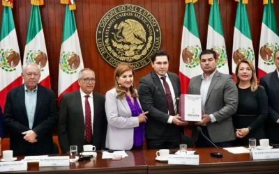 Congreso de Sinaloa recibe iniciativa de Ley de Ingresos y Presupuesto de Egresos 2026 por 78 mil millones de pesos.