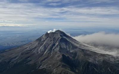 Prevén caída de ceniza del volcán Popocatépetl en dos alcaldías de la CDMX