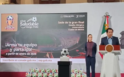 México activa a sus escuelas rumbo al Mundial 2026 con la nueva Copa Escolar Nacional de Futbol
