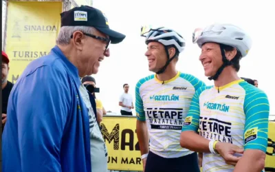 Gobernador Rocha encabeza banderazo de la carrera L´Etape Mazatlán by Tour de France 2025.