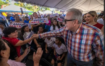 Inaugura el gobernador Rocha Moya el segundo Sendero de Paz para Mazatlán.