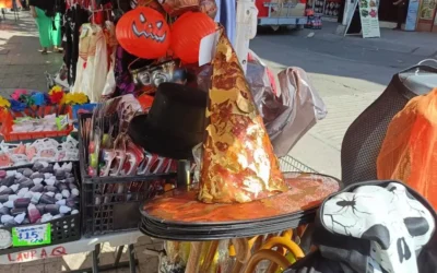 Ventas del 90% registran bloque de ambulantes por Halloween y Día de Muertos: dirigente