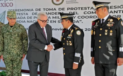 Gobernador Rocha Moya destaca continuidad operativa tras relevo en la Guardia Nacional