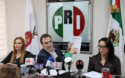 PRI denuncia recortes en seguridad, salud y educación en el Presupuesto 2026