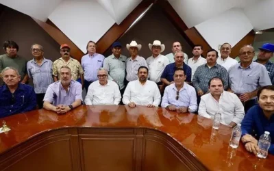 Rocha Moya anuncia apoyo de 400 pesos por tonelada a productores trigueros