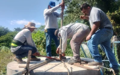 JUMAPAM renueva sistema de bombeo en las Chicuras de la Noria.
