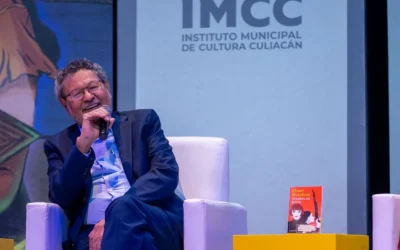 Élmer Mendoza corona el cierre del Foro MIA con su icónica zaga.