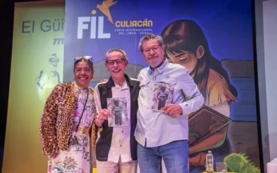 Sexto día de actividades de la FIL Culiacán 2025: narrativa, misterio y sátira inauguraron la jornada en el Foro del Auditorio MIA.