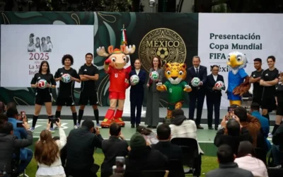 Sheinbaum presenta la Copa Mundial 2026 y anuncia una gran fiesta nacional del futbol