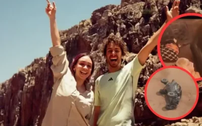 ¡Qué susto! Juanpa Zurita y Daniela Rodrice sufren aparatosa volcadura en Marruecos