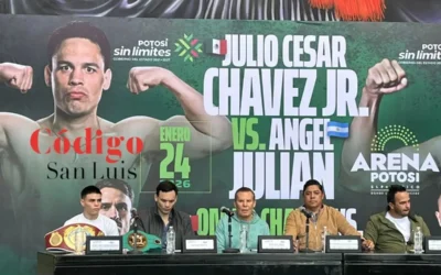 Julio César Chávez Jr. confirma su regreso al ring para enero de 2026
