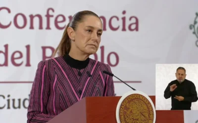 Sheinbaum defiende colocación de vallas en el Zócalo para prevenir actos violentos