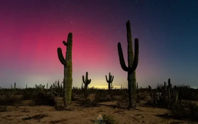 ¿Por qué las auroras boreales llegaron hasta México? La UNAM lo explica