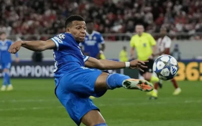 Mbappé firma un póker histórico y rescata al Real Madrid en la Champions