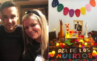 Hermana de Liam Payne honra su memoria con una ofrenda de Día de Muertos a un año de su fallecimiento
