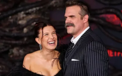 Millie Bobby Brown defiende su relación con David Harbour tras rumores de acoso en Stranger Things