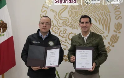 Renovarán SSPC y Conade convenio para promover el deporte en centros penitenciarios