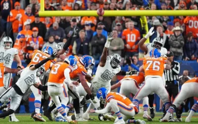 NFL Semana 10: Broncos sobreviven y vencen a Raiders