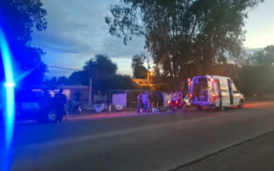 Hombre resulta lesionado tras ser atropellado en la carretera Cuatro Caminos–Estación Bamoa, en Guasave