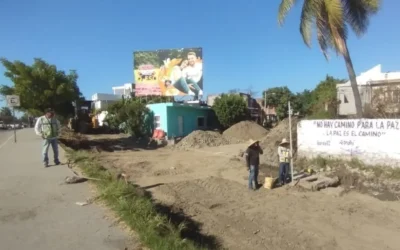 JUMAPAM casi culmina la nueva red de drenaje de la calle Circunvalación, en la Benito Juárez