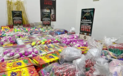 Inicia diciembre con aseguramiento de 5 kg. de pirotecnia en abarrotes: Jesús Bill Mendoza