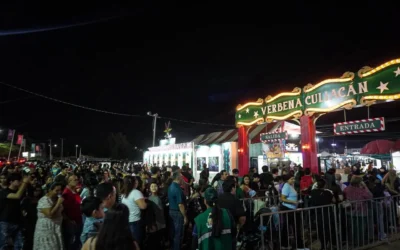 Más de 15 mil personas celebran la Navidad en la verbena Culiacán este 25 de diciembre