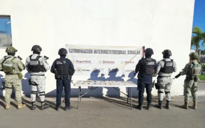 Realiza Grupo Interinstitucional una revisión en el Centro Penitenciario Aguaruto: localizan teléfonos y otros objetos.