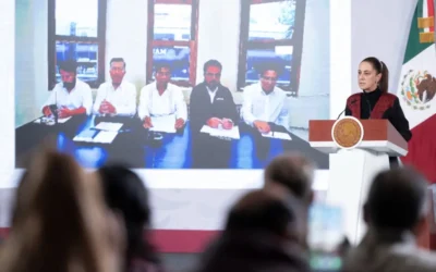 El gobierno de México siempre estará cerca de las víctimas del accidente del tren interoceánico : Presodenta Claudia Sheinbaum ; se asignó a un servidor público por familia. 