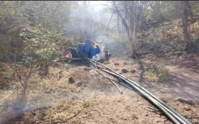 Guardia Nacional y Ejército Mexicano localizan e inhabilitan áreas de concentración y precursores químicos para la elaboración de metanfetamina