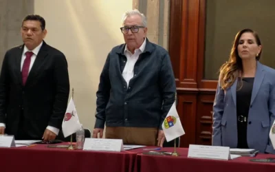 Asiste Gobernador Rocha Moya a las Sesiones del Consejo Nacional de Seguridad Pública y del Consejo Nacional de Protección Civil.